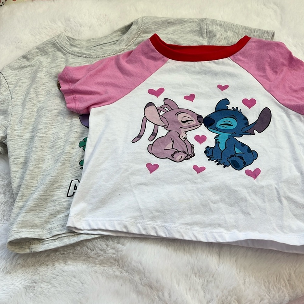 (2) Stitch shirts | Valentines & St Patrick’s